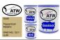 Preview: Saab, Pepperdust Metallic, WA814S / 321 / GJM: 1L Lackdose + 1L Klarlack + 500ml Härter - Set, von ATW Autoteile West.